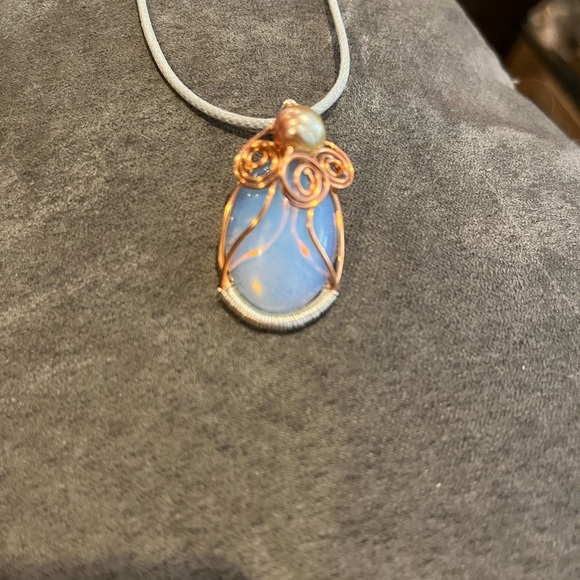 Moonstone necklace - Picture 3 of 3